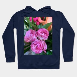 Pink roses Hoodie